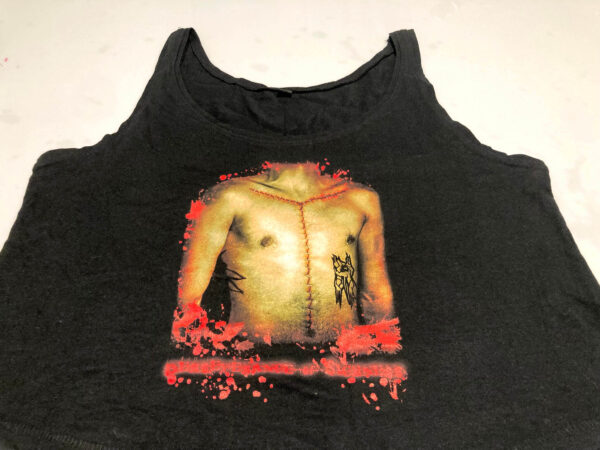 T-Shirt Crop Top Autopsy Women - Front Zoom